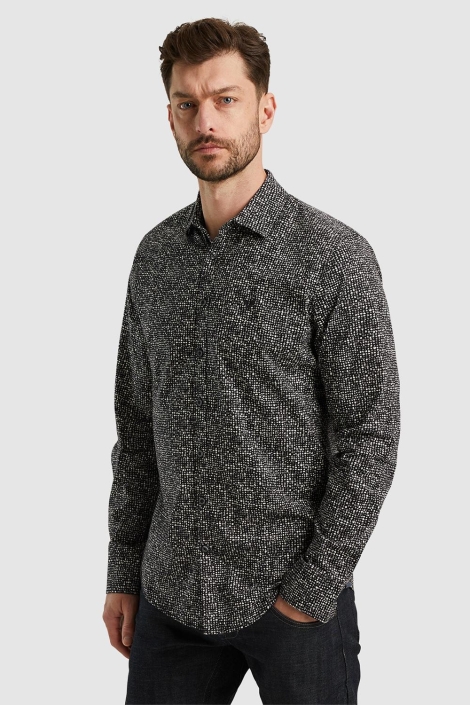PME legend long sleeve shirt print on poplin